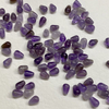 Natural Mother of pearl drop shape cutting for bracelet design making amethyst crystal bombe design small beans necklace parts 