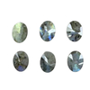 Natural Mother of pearl oval shape cabochon for rings design inlay making face cutting labradorite stone women necklace design