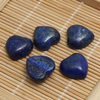 Natural Mother of pearl heart shape carving small cabochon for rings design jewelry colorful stone necklace making inlay DIY