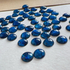 Natural Mother of pearl round cabochon for rings design making abalone shell blue color small beans jewelry inlay design women