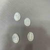 Natural Mother of pearl oval shape guadalupe cutting pendant making embossment icons shape small parts for women necklace