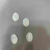 Natural Mother of pearl oval shape guadalupe cutting pendant making embossment icons shape small parts for women necklace