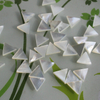 Natural Mother of pearl small beans triangle shape jewelry inlay design making plain face rings design for women jewelry bracelet 