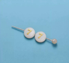 Natural Mother of pearl round beans for necklace design letter cutting small size cabochon bracelet making design shell 