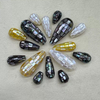 Natural Mother of pearl drop design abalone shell for chain women jewelry earring design making cabochon shape necklace DIY