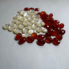 Natural Mother of pearl cabochon shape cutting oval design for rings inlay making face cutting small beads earring using parts