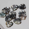 Natural Mother of pearl leaf shape cutting for earrings design small cabochon women necklace making image girls bracelet using 