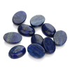 Natural Mother of pearl oval beans cutting for earring women jewelry inlay making agate material lapis rings design cabochon 