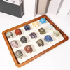 Natural Mother of pearl turtles design for play small things pretty blue stone animal cutting opal jewelry inlay making DIY for man