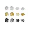 Natural Mother of pearl flower shape cutting for bracelet making clover design women jewelry DIY using earring design inlay making