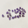 Natural Mother of pearl drop shape cutting for bracelet design making amethyst crystal bombe design small beans necklace parts 