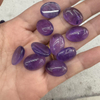 Natural Mother of pearl oval cabochon for rings making Amethyst women necklace inlay design big size fashion design DIY