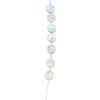 Natural Mother of pearl small beans cutting cabochon shape for women jewelry earrings design bombe face double carving 