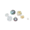 Natural Mother of pearl image design cutting small cabochon for pendant inlay making embossment design bird image women necklace 