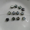 Natural Mother of pearl little star shape cutting for women bracelet using cabochon small beans bombe shape icons design things