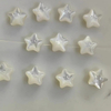 Natural Mother of pearl little star shape cutting for women bracelet using cabochon small beans bombe shape icons design things