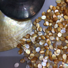 Natural Mother of pearl oval shape cutting abalone shell rings cabochon design for jewelry making inlay women necklace DIY