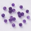 Natural Mother of pearl ball shape cutting small beans for chain design making crystal cabochon jewelry using colorful bracelet