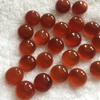 Natural Mother of pearl round cabochon earrings design making red agate for jewelry bracelet using inlay design small beans 