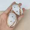 Natural Mother of pearl shell pendant design for women jewelry beauty conch original fashion beads for gift white shell bigger size