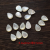 Natural Mother of pearl drop cabochon carving inlay design making bombe shape small size earring design white shell bracelet 
