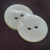 Natural Mother of pearl button design for jewelry making round white shell cabochon earring design plain side square shape 