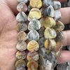 Natural Mother of pearl heart shape cutting colorful stone for lady necklace design pretty things for girl jewelry making bracelet 