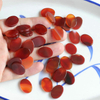 Natural Mother of pearl oval shape cutting small cabochon for rings inlay using red beans agate stone women jewelry design 