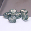 Natural Mother of pearl oval shape cutting cabochon for rings inlay design making garden crystal green color face cutting bracelet 