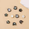 Natural Mother of pearl small beans shape cutting for necklace making bird cat shape star jewelry chain design little things fashion