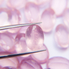 Natural Mother of pearl oval shape cutting for earrings design making inlay women jewelry small beans rose crystal face carving 