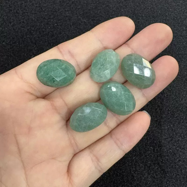 Natural Mother of pearl oval cabochon for rings design making tiger eyes stone face cutting red agate blue stone jewelry beans 