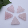 Natural Mother of pearl necklace design making pink color triangle shape cutting plain parts beans women bracelet making design