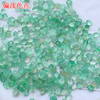 Natural Mother of pearl oval shape cabochon cutting small beans parts green agate for rings design inlay making women necklace using