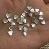 Natural Mother of pearl little star shape cutting for rings design cabochon beans earring making bombe face bracelet design 
