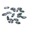 Natural Mother of pearl marquise shape cutting small beans cabochon for jewelry inlay making moss agate face cutting earrings 
