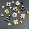 Natural Mother of pearl jesus beans for necklace inlay making guadaupe design pendant for women jewelry angle image bracelet