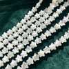Natural Mother of pearl star shape cabochon cutting bombe face white shell small beans for women jewelry making design using 
