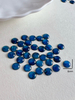 Natural Mother of pearl round cabochon for rings design making abalone shell blue color small beans jewelry inlay design women