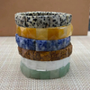 Natural Mother of pearl bracelet design agate women jewelry face cutting square shape design malachite stone fashion necklace 