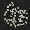 Natural Mother of pearl cabochon oval shape rings egg shape jewelry inlay design for women chain making small beads parts