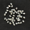 Natural Mother of pearl cabochon oval shape rings egg shape jewelry inlay design for women chain making small beads parts