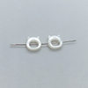 Natural Mother of pearl animal shape cutting for jewelry chain design cat design bracelet making small things women jewelry 