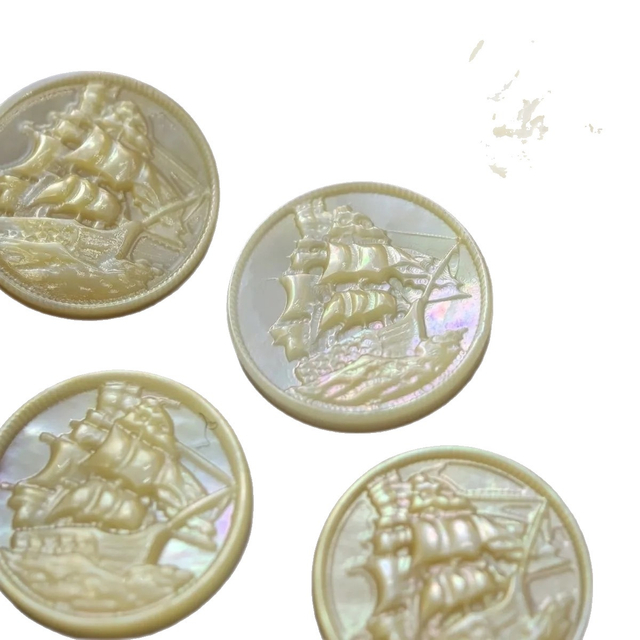 Natural Mother of pearl white shell icons design pendant embossment carving guadalupe design jewelry women necklace making