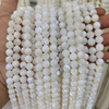Natural Mother of pearl ball necklace for women chain design round shape yellow shell bracelet making DIY fashion design lady