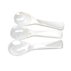 Natural Mother of pearl spoon design fork for lady style white shell jewelry making plate shape handmade DIY beauty design 