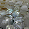Natural Mother of pearl cabochon shape design for jewelry design making small beans carving by rings women necklace using