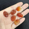 Natural Mother of pearl oval cabochon for rings design making tiger eyes stone face cutting red agate blue stone jewelry beans 