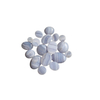 Natural Mother of pearl oval cabochon design gray agate earrings design inlay making women jewelry necklace DIY blue stone 
