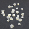 Natural Mother of pearl cabochon carving small beans for earrings design women jewelry making inlay bracelet design bombe shape 